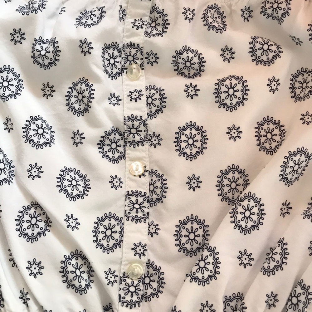 White patterned dress - Picture 3 of 3